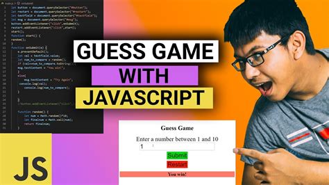 Coding A Random Number Guessing Game With Javascript In Less Than