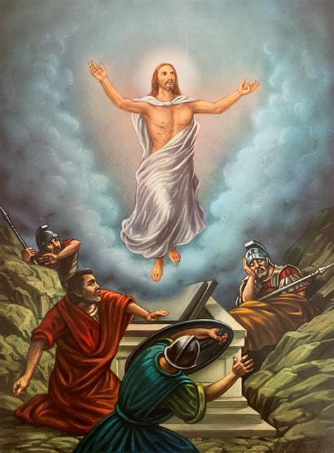 Print Resurrection Of Jesus 10×7 Di Marco International