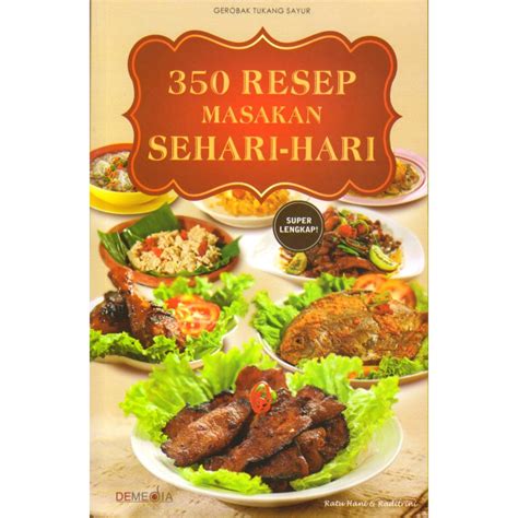 Jual 350 Resep Masakan Sehari Hari Shopee Indonesia