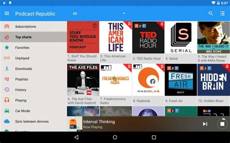 It's one of the most powerful yet easy to use platforms that offer advanced listening experience. Top 10 Best Free Android Podcast Apps 2018 | MobiPicker