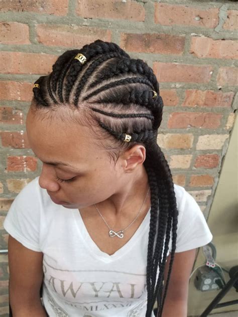 Bohemian goddess box braids is 200 for mid back length no curly hair provided. portfolio hair braiding salon chicago | Box Braids African ...