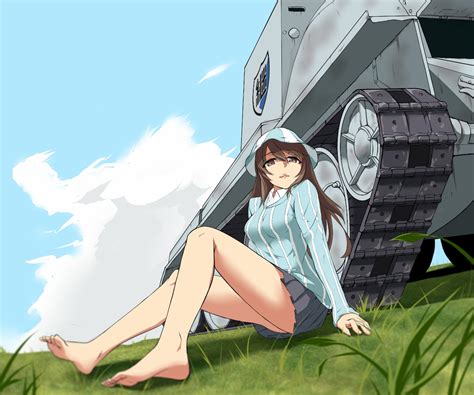 Mika Girls Und Panzer Drawn By Denkur0yuki Danbooru