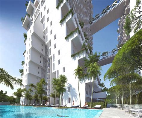 Sky Habitat Condominium In Singapore By Safdie Architects