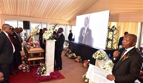 President cyril ramaphosa has announced that the late minister in the presidency jackson mthembu will be honoured with an official funeral at his home in emalahleni, mpumalanga, this sunday. Deputy President David Mabuza attends funeral service of t… | Flickr