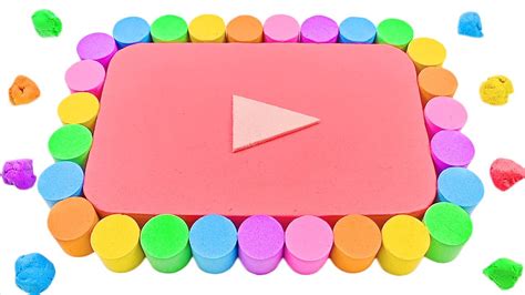 Satisfying Video L How To Make Rainbow Youtube Button Play With Kinetic