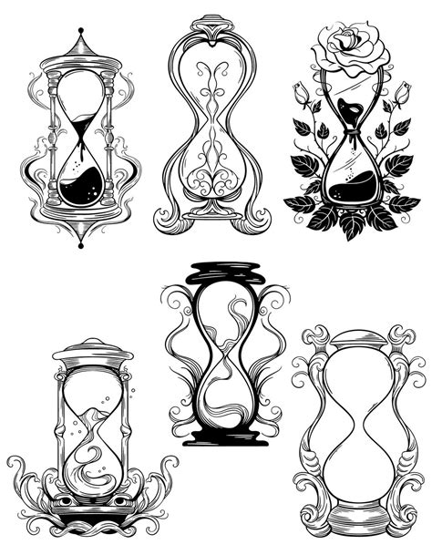 hourglass svg for crafts diy projects instant download hourglass svg clipart hourglass