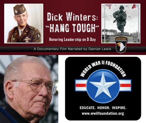 Who Tube Dick Winters Hang Tough War History Online
