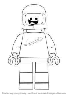 How To Draw A LEGO man. Easy Free Step by Step Drawing Tutorial For