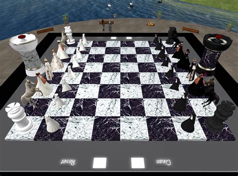 Vb18 Avatar Chess Avatars Costumed As Chess Pieces On A Bo Flickr