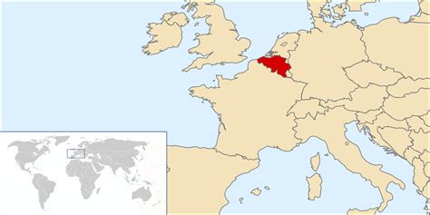 Location Of Belgium In Europe Welbdesign