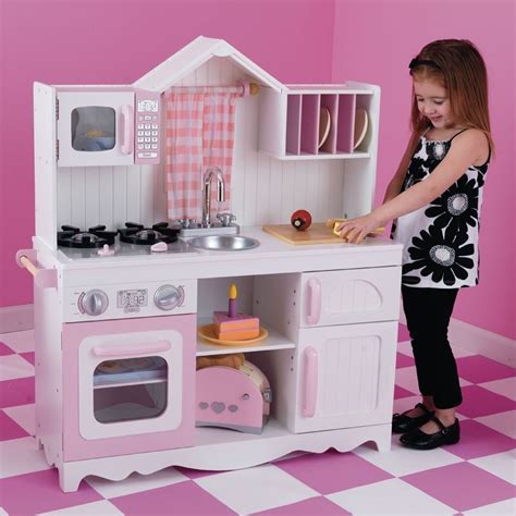 Cocina de juguete de madera Campo Moderno de Kidkraft para ...
