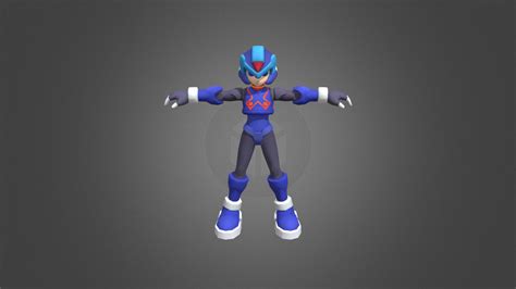 Mobile Mega Man X Dive Copy X Download Free 3d Model By Spencer