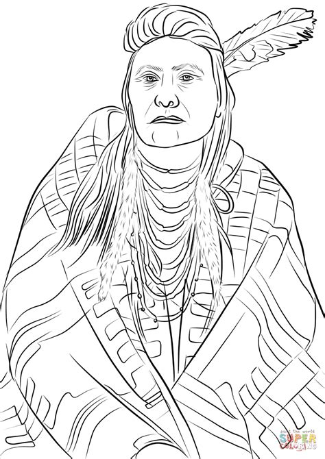 Oct 23, 2019 · through faith, he was able to get through these bad years until things turned around for him. Chief Joseph coloring page | Free Printable Coloring Pages
