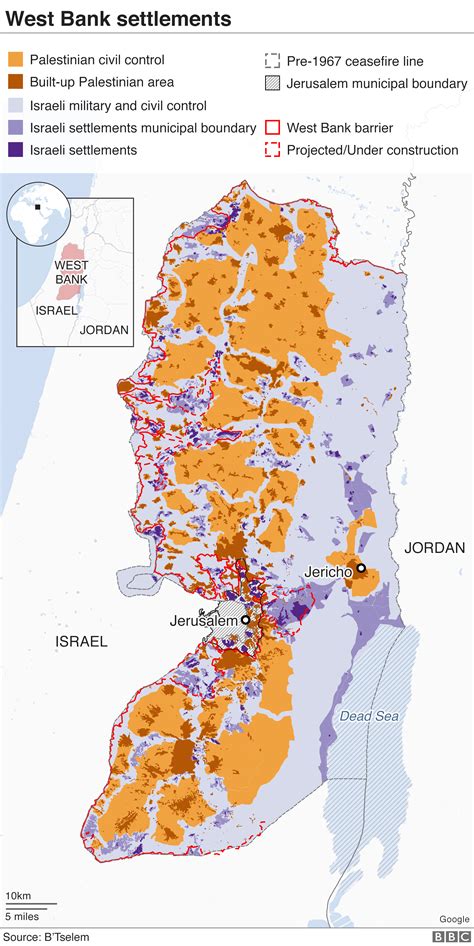 Explainer Israel Annexation And The West Bank Bbc News