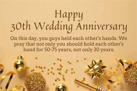 30 Best Happy 30th Wedding Anniversary Wishes Quotes Images For