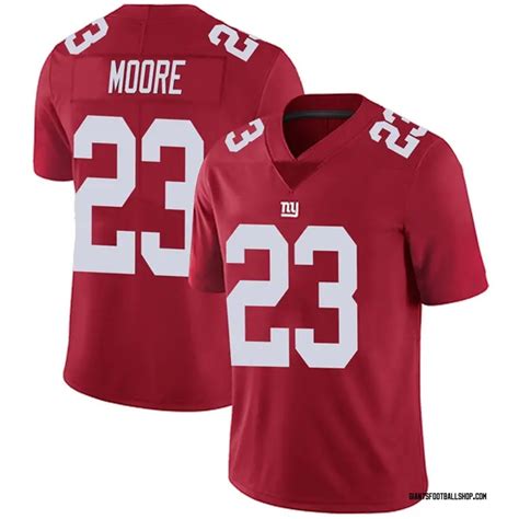 Nike Rahim Moore New York Giants Youth Limited Red Alternate Vapor