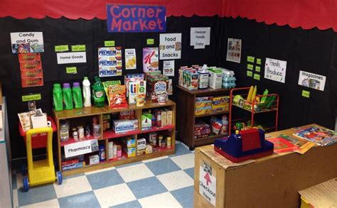 Our Grocery Store In Our Play And Pretend Center The Corner Market