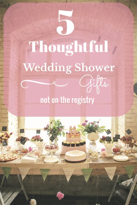 We did not find results for: 5 Thoughtful Wedding Shower Gifts that Might Not Be on the ...