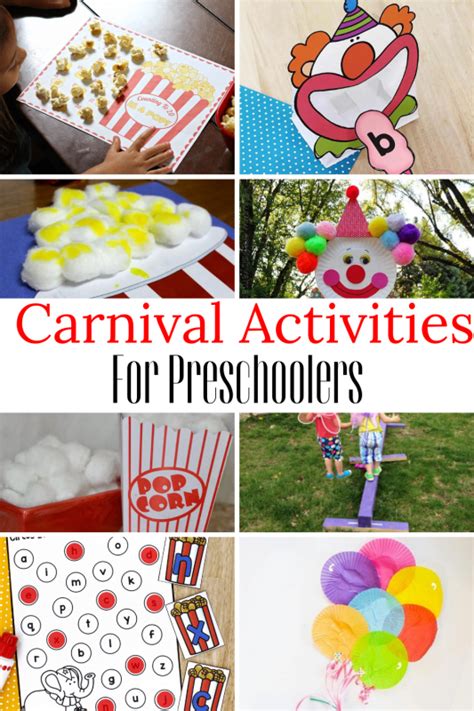 11 Magical Carnival Activities For Preschoolers