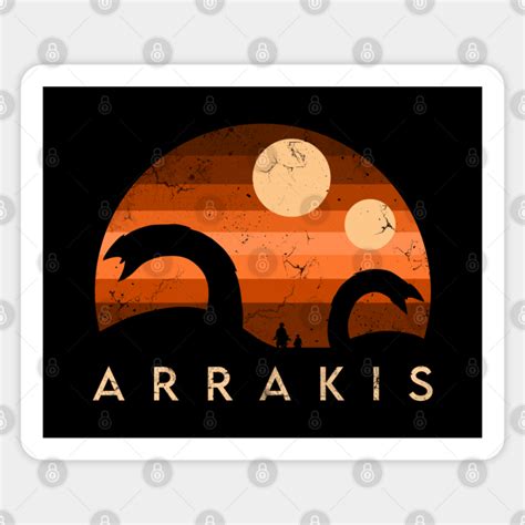 Arrakis V2 Aged Dune Sticker