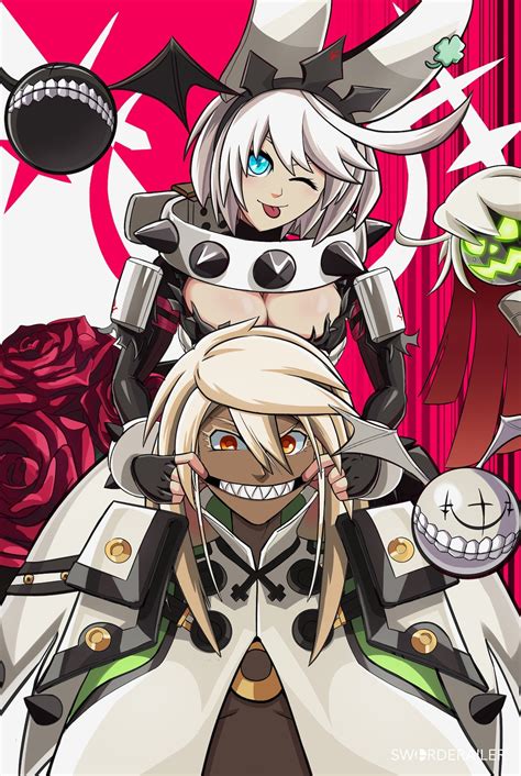 Elphelt And Ramlethal Valentine And Jack O Guilty Gear Xrd Etsy