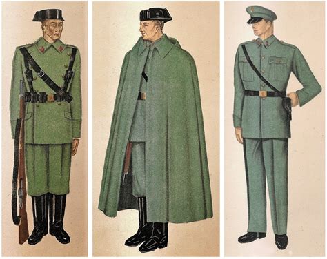 la guardia civil en castellón 1844 2019 uniformes 1943
