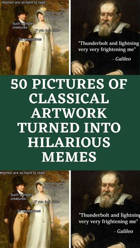 50 Pictures Of Classical Artwork Turned Into Hilarious Memes In 2023