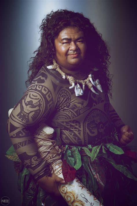 Maui From Moana Cosplay By Canvas Cosplay Photo Taken By Nels At D23 2017 Moana Cosplay