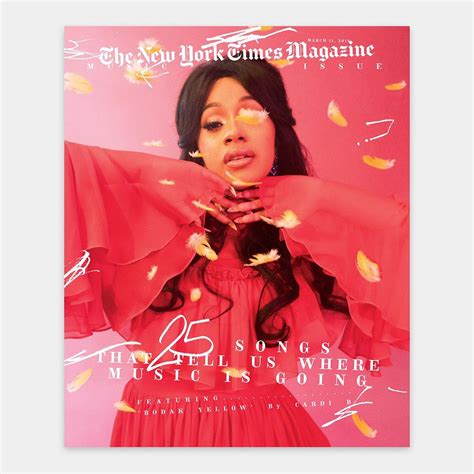 Cardi B Sza Gucci Mane And King Krule Cover New York Times Magazines