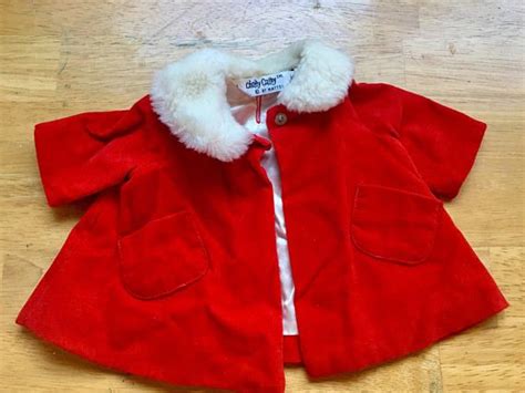Vintage 1960s Chatty Cathy Red Coat Etsy Red Coat Coat Chatty Cathy
