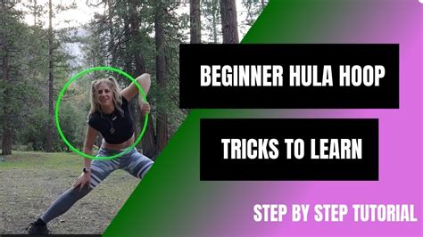 Beginner Hula Hoop Tricks How To Tutorial Step By Step Youtube