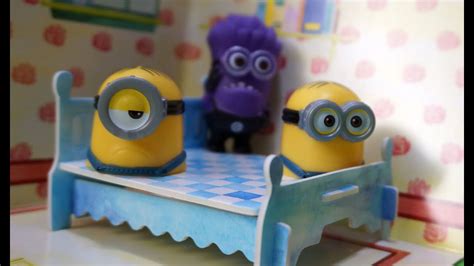 Minions Jumping On The Bed Five Little Minion Nursery Rhymes