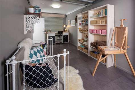 Garage Home Office Ideas To Steal From A Budget Garage Conversion