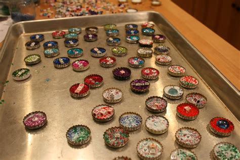 Who invented the bottle cap. a vibrant life: Bottle Cap Crafts