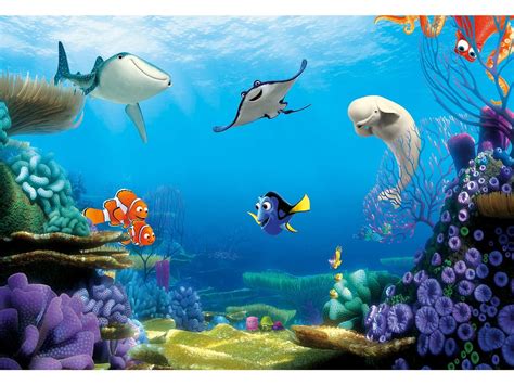 Fototapeta Dla Dziecka Podwodny Świat Nemo Dory 7258604885