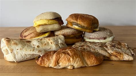8 Starbucks Breakfast Sandwiches Ranked Worst To Best