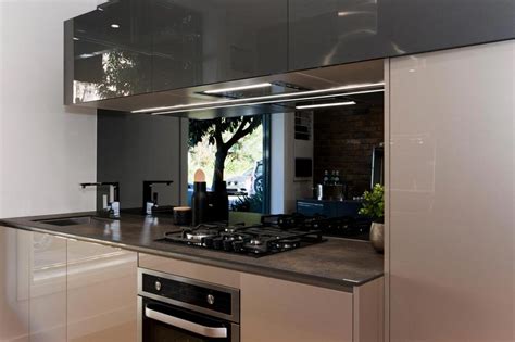 High Gloss Compact Kitchen Design Willoughby Premier Kitchens