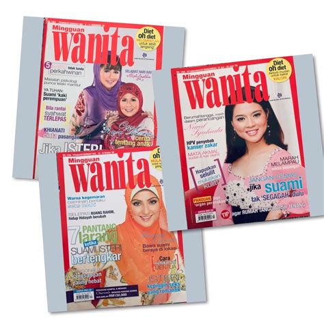 Majalah Mingguan Wanita 2008 Majalah Lama Shopee Malaysia