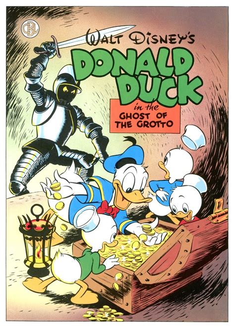 Donald Duck Ghost Of The Grotto Cover By Carl Barks Donald Duck