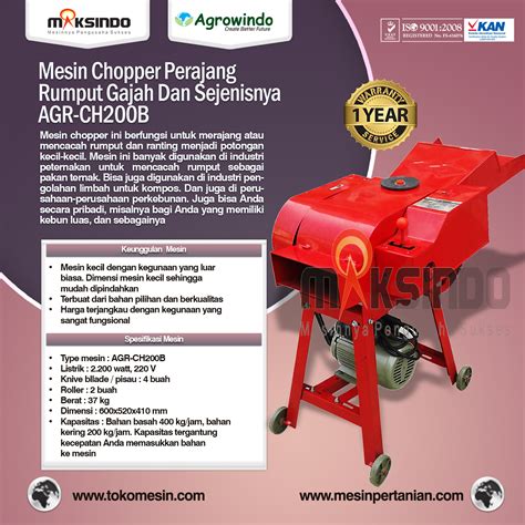 Daftar harga mesin rumput firman terbaru juli 2021. Mesin Chopper Perajang Rumput Gajah & Sejenisnya AGR ...