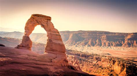 Sunrise At Delicate Arch Arches National Park Moab Ut Oc 5899×