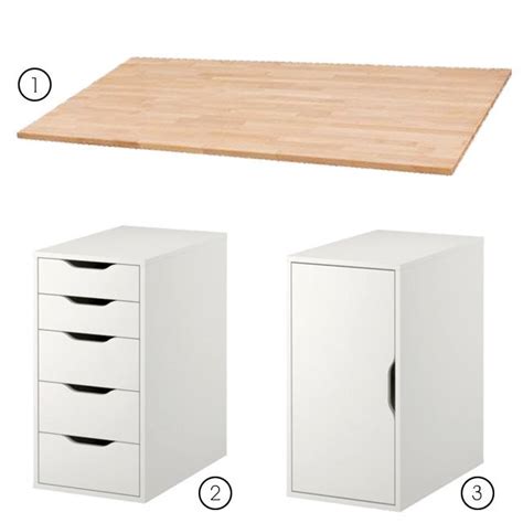 Also do you need a bracket for the desks with yeah just go to ikea and purchase them separately. DIY Desk with Ikea Alex Drawer Unit ($80) and Storage Unit ...