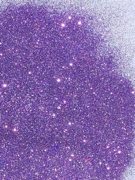 Purplicious Ultra Fine Polyester Light Purple Glitter Us Made Etsy