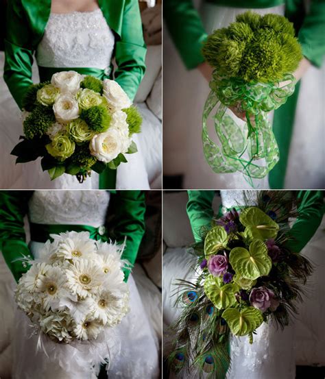 Plus, there are some amazing black and white water lily images. Gorgeous St. Patrick's Day Wedding Inspiration | BridalGuide