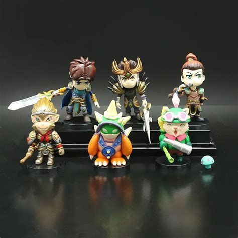 3d Plastic Hot Toys Mini Figures League Of Legends Pvc
