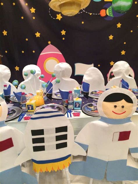 Space Birthday Party Table See More Party Planning Ideas At