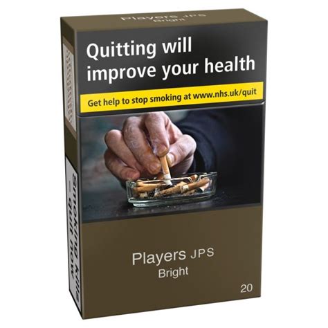 Jps Players King Size Bright Pack Of 20 Cigarettes 10 Pack