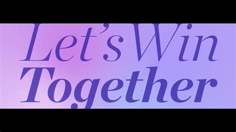 Lets Win Together Desktop Youtube