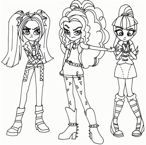 My kids are sadly a little too old for my little pony, which seemed to attract a whole new audience (and even a little street cred) with their. My Little Pony Equestria Girl Coloring Pages With ...