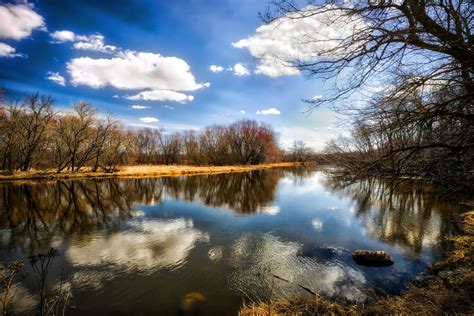 Spring Reflection Wisconsin Landscape Photograph By Jennifer